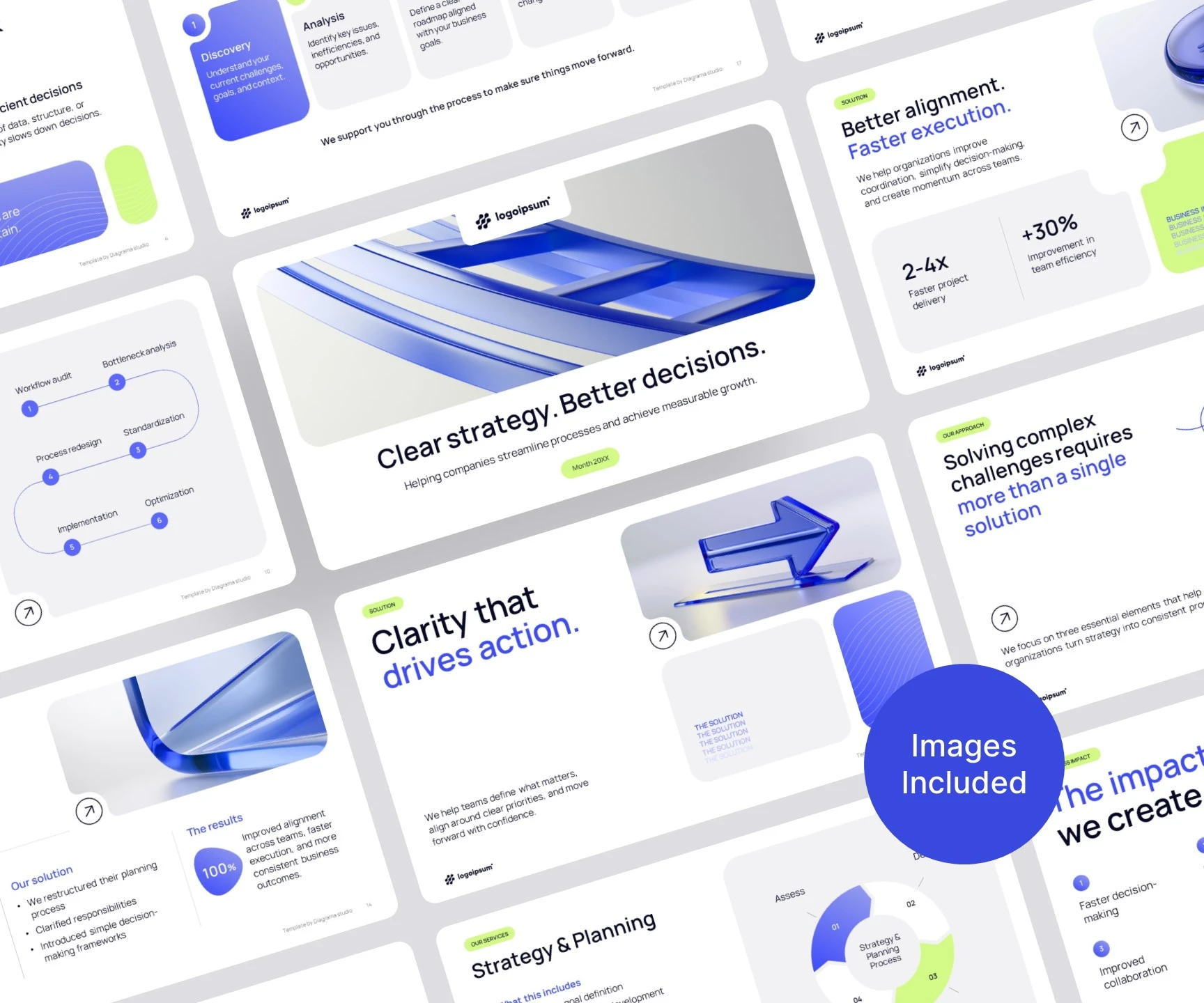 Consulting Company Presentation Template for PowerPoint